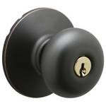 Rounded Knob Entrance Lock