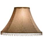 Large Paisley Lampshade with Beaded Trim