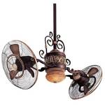 Ceiling Fan with Six Blades and Light Kit