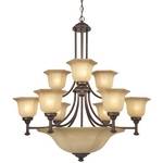 Twelve-Light Chandelier