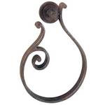 Towel Ring with Scroll Design