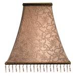 Medium Paisley Lampshade with Beaded Trim