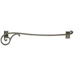 18-Inch Towel Bar with Scroll Design