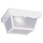 Square Flushmount Outdoor Ceiling Light