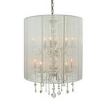 Ten-Light Crystal Chandelier