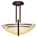 Two-Light Semi-Flush Ceiling Fixture