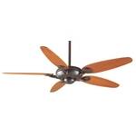 Energy Star Qualified Ceiling Fan with Five Blades 