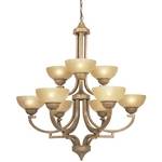 Nine-Light Chandelier