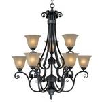Nine-Light Chandelier