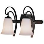 Two-Light Bathroom Fixture