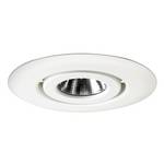 Flush Gimbal Ring for 4-Inch Low Voltage Recessed Housing