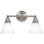 Energy Star Rated Two-Light Bathroom Fixture