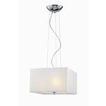 Square Pendant with Fabric Shade