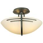 Two-Light Semi-Flush Ceiling Fixture