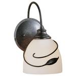 Right-Side Twining Leaf Sconce