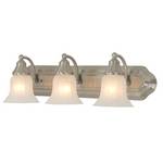 Three-Light Bathroom Fixture