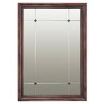 Bronze Framed Rectangular Mirror