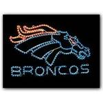 Denver Broncos LED Team Logo Light