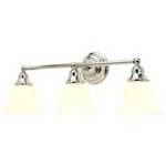 Energy Star Rated Three-Light Bathroom Fixture