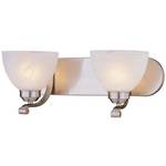 Energy Star Qualified Two-Light Bathroom Fixture