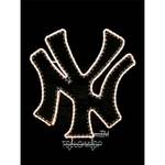 New York Yankees LED Team Logo Light