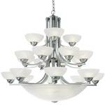 Twenty-Five-Light Chandelier 