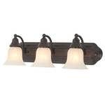 Three-Light Bathroom Fixture