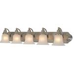 Five-Light Bathroom Fixture 