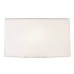 Large White Oval Linen Shade