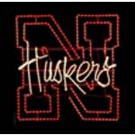 Nebraska Cornhuskers LED Team Logo Light