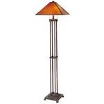 Floor Lamp with Mica Shade