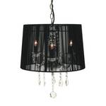 Three-Light Crystal Chandelier
