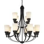 Twelve-Light Chandelier