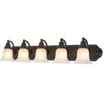 Five-Light Bathroom Fixture