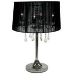 Four-Light Crystal Table Lamp