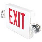 Emergency Exit Sign with Flood Lights