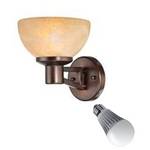 Single-Light Sconce with 6-Watt LED Lamp 