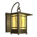 13-3/8-Inch Mission-Style Fluorescent Outdoor Wall Light