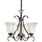 Energy Star Qualified Three-Light Mini-Chandelier 