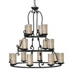 Three-Tier 16-Light Chandelier