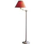 Swing-Arm Floor Lamp with Shade
