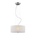 White Drum Shade Pendant