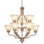 Nine-Light Chandelier