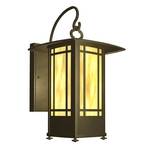 15-3/4-Inch Mission-Style Fluorescent Outdoor Wall  Light
