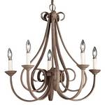 Five-Light Candelabra Chandelier