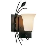 Left-Side Forged Leaf Sconce