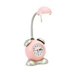 Halogen Alarm Clock Table Light