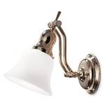 Adjustable Polished Nickel Sconce