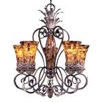 Pen Shell Chandelier