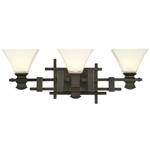 Three-Light Bathroom Fixture 
